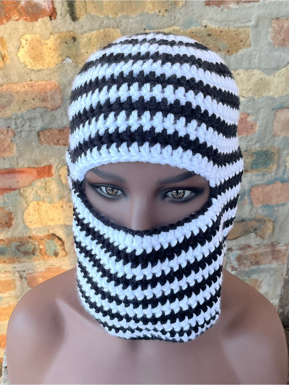 Crochet ski mask
